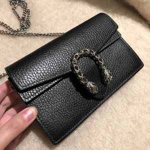Gucci Dionysus Leather Super Mini Bag